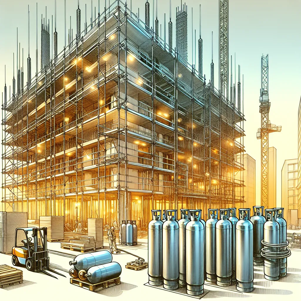 Nowoczesne rusztowania i gaz w butlach – innowacyjne rozwiązania w budownictwie